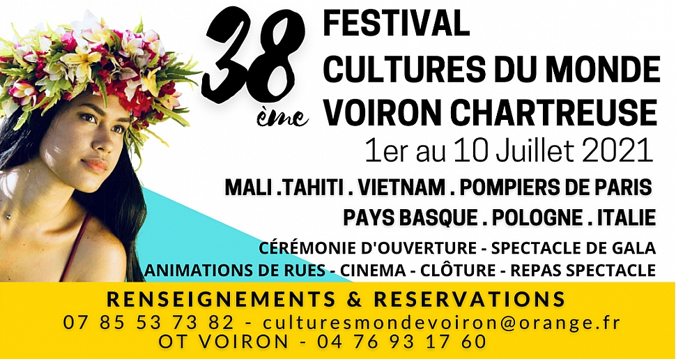 FESTIVAL DES CULTURES DU MONDE - VOIRON CHARTREUSE