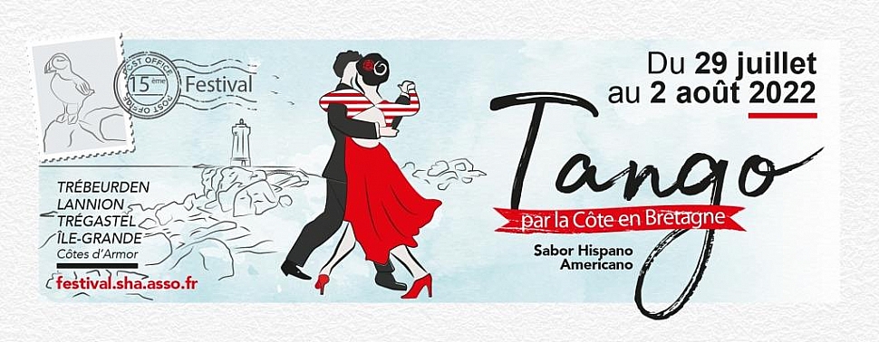 Festival Tango par la Côte en Bretagne en Côtes d’Armor du 29 juillet au 2 août 2022 