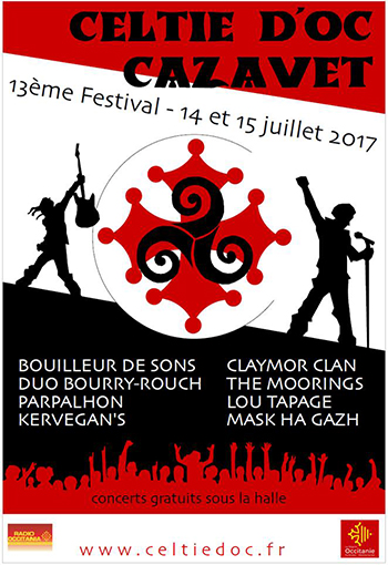 Festival Celtie d'Oc Cazavet