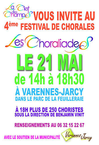 Festival de chant choral « LES CHORALIADES »
