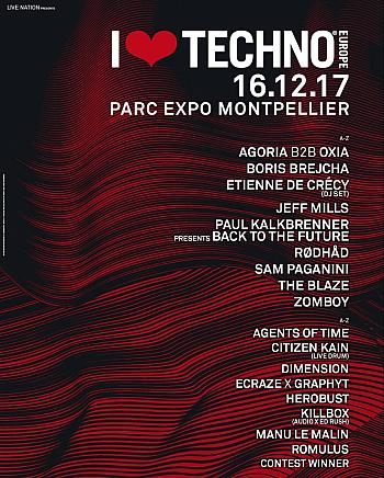 I Love Techno Europe 2017