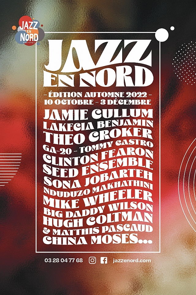 Jazz en Nord Festival Edition d'Automne 2022